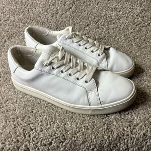 Same Edelman White Leather‎ Sneaker 9 Casual Summer
